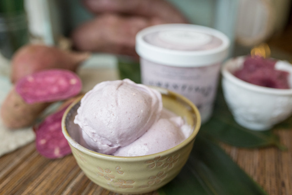 Introducing Ube Clementine's Naughty & Nice Ice Cream